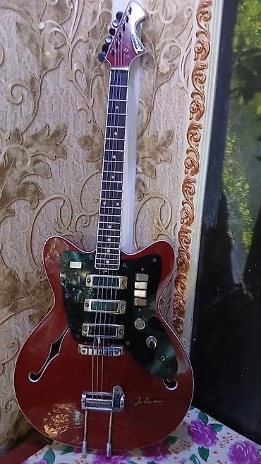 gitara qabı: Azərbaycan xalq musiqi alətləri və elektrik gitara dəsti Tərkib: - — 7