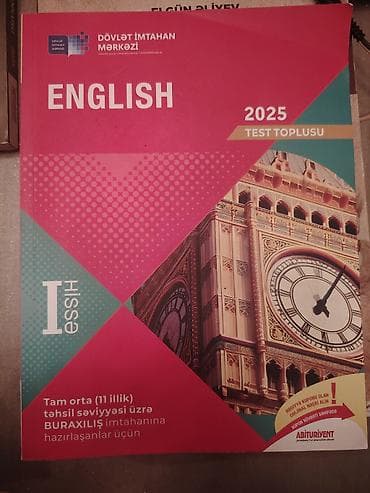 İngilis dili Testlər 11-ci sinif, DİM, 1-ci hissə