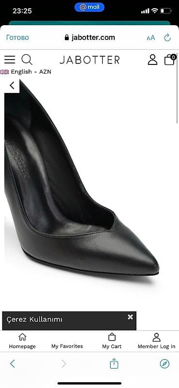 Tuflilər: Tuflilər, Ölçü: 37, rəng - Qara, Yeni — 2