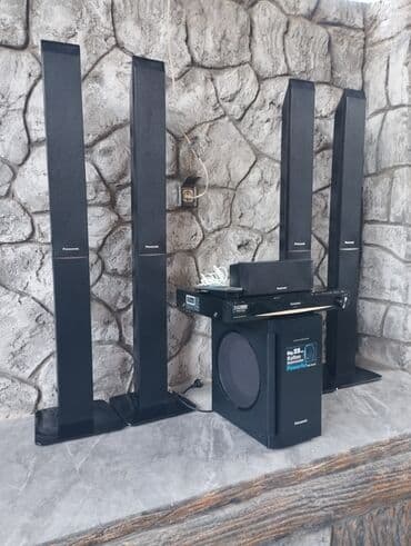islenmis kalonkalar satisi: Panasonic ev kinoteatrı – tam komplekt 5.1 akustik sistem — 6