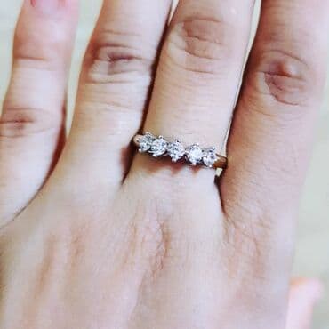 nişan üzükleri: Nişan, Üzük, Sarı qızıl, 585 Əyar — 4