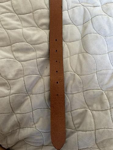 Ремни и пояса: ASOS Leather Belt With Antique E – dəri kəmər - Brend: ASOS - Model — 6