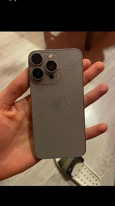 IPhone X, 256 GB, Gümüşü, Qırıq — 3