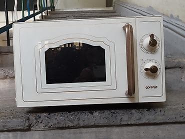 qaz peci satilir: Mikrodalğalı soba Gorenje, Ayrıca dayanan, Mikrodalğalar ilə, rəng - Ağ, Yeni — 2