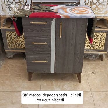 ağ lövhə qiyməti: Ütü masası Hem praktik, hem də elegant dizaynlı mebel tipli ütü — 1