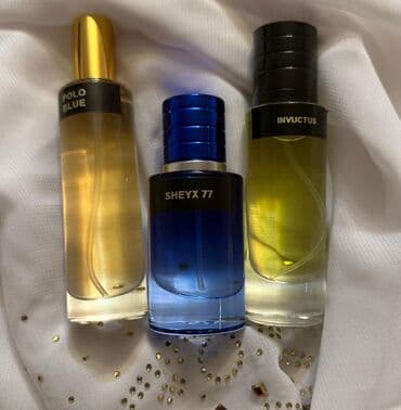 Vitaminlər və BAƏ: Məhsul: müxtəlif ətir nümunələri (sprey flakonlarda) Tərkib və adlar — 6