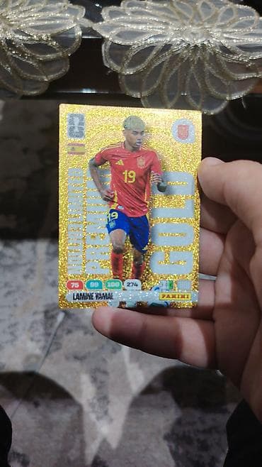 Məhsul: Panini futbol kolleksiya kartı – “Premium GOLD” seriyası