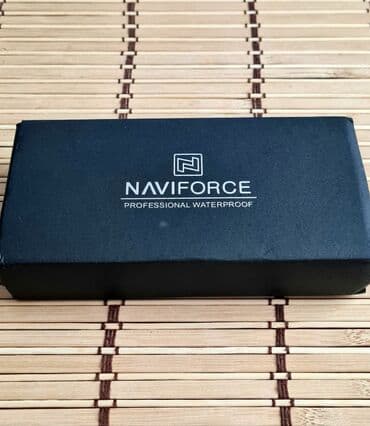 Eynəklər: Yeni, Qol saatı, NaviForce, rəng - Qara — 7