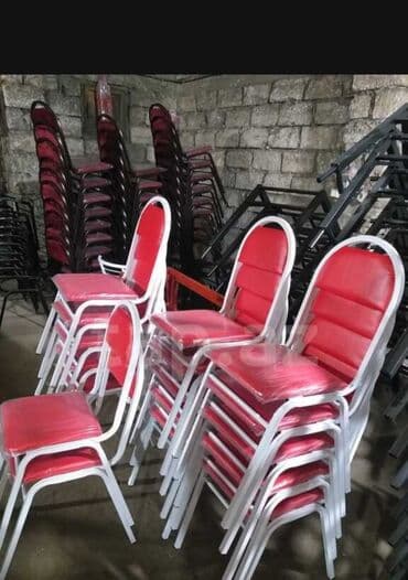 endirimde olan mebeller: Yeni, Sadə stul, Metal, Azərbaycan — 4