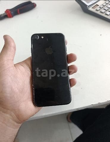 iphone adaptır: IPhone 7, 128 GB, Qara, Barmaq izi — 1
