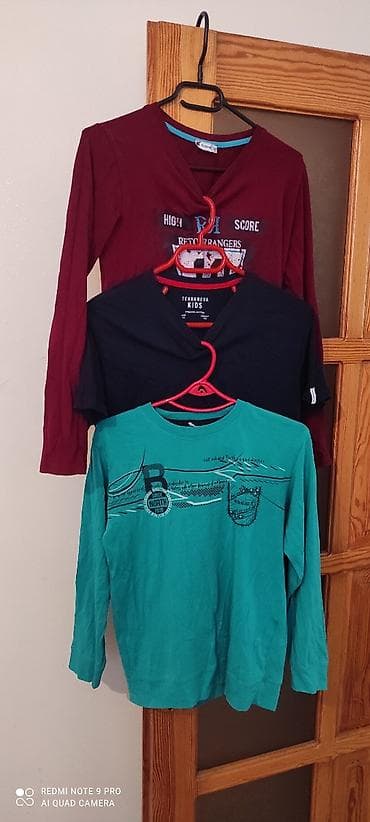 Uşaq köynəyi dəsti 10-12 yaş ucun– 3 ədəd 10 man - Model: uzunqollu — 1