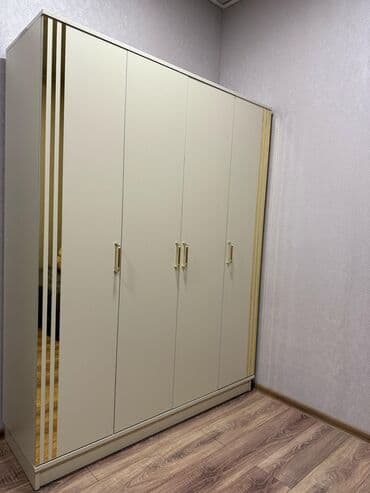 Yeni, Açılan, 4 qapılı Düz dolab, Qarderob, paltar dolabı, Azərbaycan