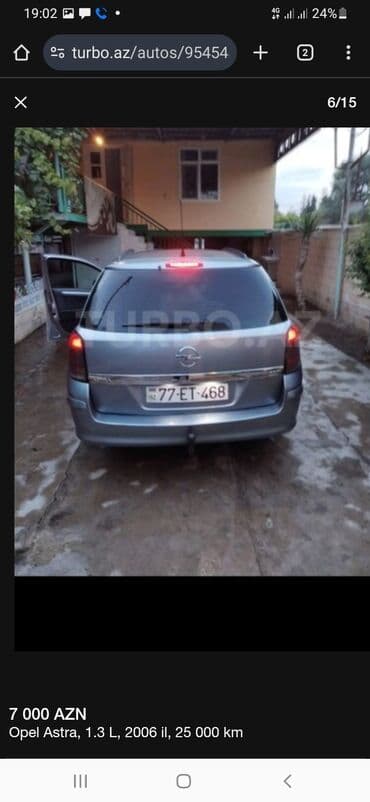 c 200 mercedes: Opel Astra: 1.3 l | 2006 il Universal — 4