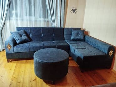 divan 2ci əl: Künc divan, Yeni, Açılan, Bazalı — 1