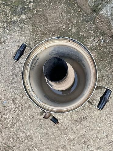 ikinci əl qaz sobası: İşlənmiş Od Samovar, 10 l, Ünvandan götürmə — 2