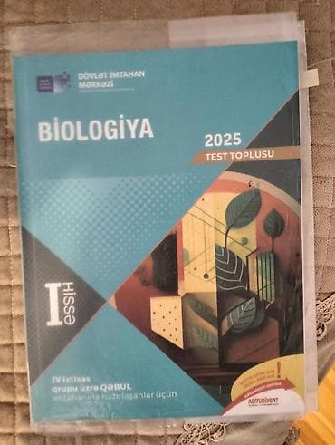 Məhsul: “Biologiya 2025 – Test Toplusu (I hissə)”