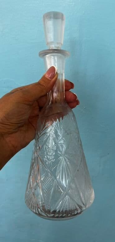 Блюда для тортов и сладостей: Миски, Набор из 6 шт., цвет - Синий, Фарфор, СССР — 10