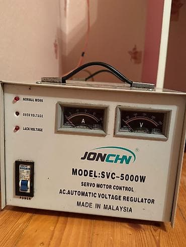 ev bitkisi: JONCHN SVC-5000W gərginlik stabilləşdiricisi - Tip: AC Automatic — 1