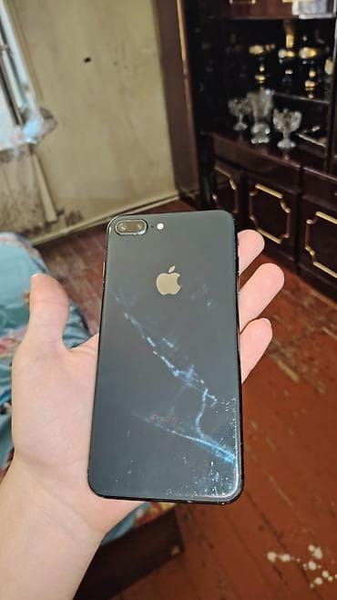 IPhone 8 Plus, 256 GB, Qara, Barmaq izi