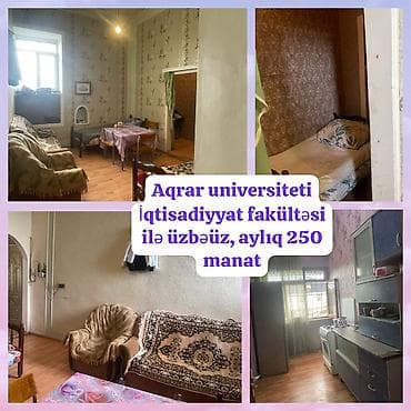 Aqrar Universitetinin İqtisadiyyat fakültəsi ilə üzbəüz kirayə ev — 1