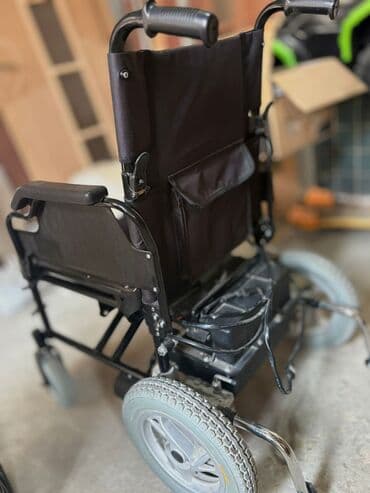 Elektrikli əlil arabası tez di - Joystick idarəetməsi: sağ/birinci