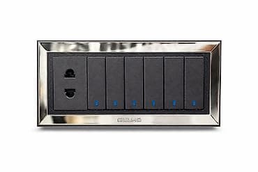 пулт: Aulmo divar paneli – rozetka və 6 açarlı kombinə edilmiş1 elektrik — 1