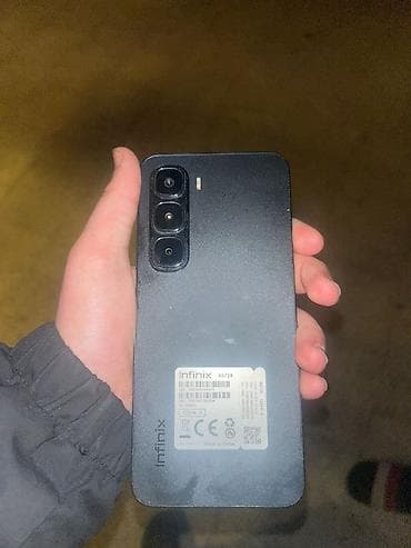 Infinix HOT 50i, 128 GB, rəng - Qara, Sensor