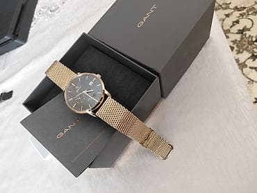 baki saati: Qol saatı, rəng - Qızılı — 2