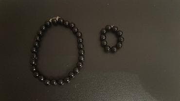 eqiq uzuk: Məhsul: Boncukdan hazırlanmış elastik bilərziklər və üzük Təsvir: - — 4