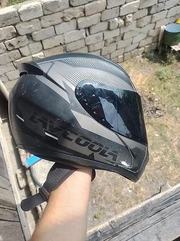 Motonəqliyyat: Məhsul: Moto dəbilqə (COOL SEVEN markalı) + xarici Bluetooth/interkom — 2