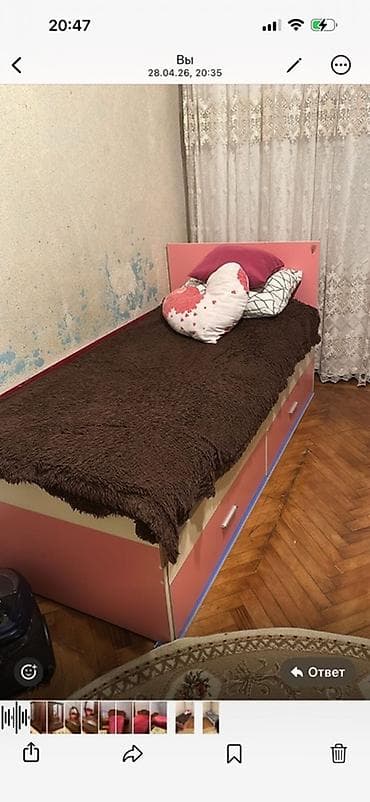 perdler: İkinəfərlik çarpayı, Dolab — 8