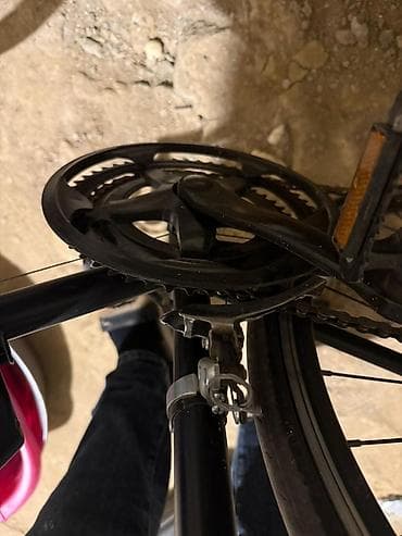 Elektrik velosipedlər: Şosse tipli velosiped – qara rəng Yaris velosipedidi cox cox az — 4