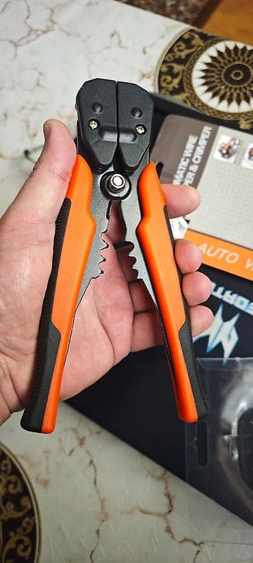 qayçi: Elektrik naqili I soymaq üçün kəlbətin. Qiyməti : Brend LOMVUM - 45 — 3