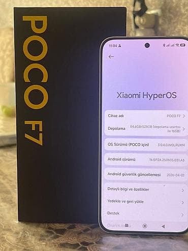 7 plas: Poco F7, 512 GB — 4