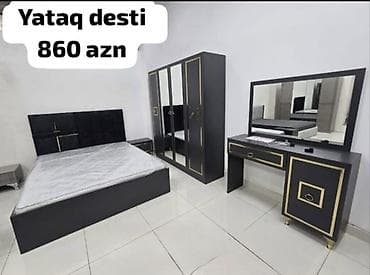 İkinəfərlik çarpayı, Termo, Dolab, 2 tumba, Azərbaycan, Yeni