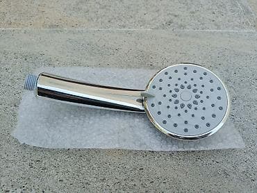 Хозтовары: Duş başlığı – universal əl tutacaqlı model - Material: xrom örtüklü — 1