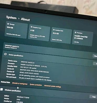 notbuk islenmis: İşlənmiş Acer Predator, 16 ", Intel Core i9, 1 TB — 6