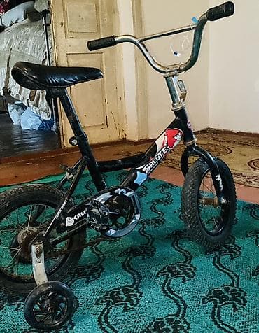 İki təkərli Uşaq velosipedi 12", sürətlərin sayı: 1