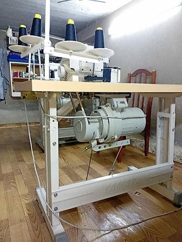 tikiş: Tikiş maşını Yamata, İşlənmiş,Overlok, 5 saplı, Ünvandan götürmə — 5