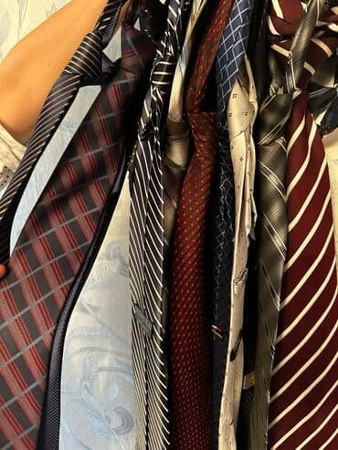 jey krem: Qalstuk, Versace, rəng - Qara — 9