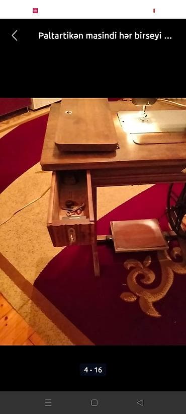 aux kondisioner topdan satis: Pannoniya 56 tikiş maşını – mexaniki, masaüstü model. Xüsusiyyətlər — 7