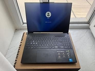 hyperx cloud alpha s: ASUS TUF Gaming F16 noutbuku - Ekran: 16" dar çərçivəli, təxminən 90% — 3
