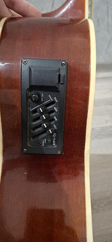 səs yazma studiyaları: Akustik gitara, 6 sim — 5