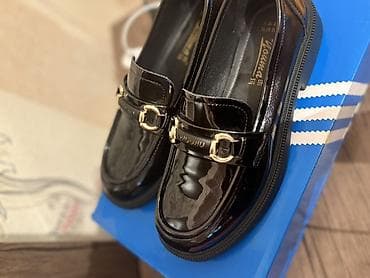 makasin: Qadın üçün klassik laklı loafer ayaqqabılar - Brend: Youma - Rəng — 5