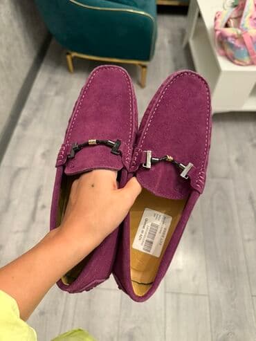 parça mokasinlər: Ölçü: 43, rəng - Bənövşəyi, Yeni — 3