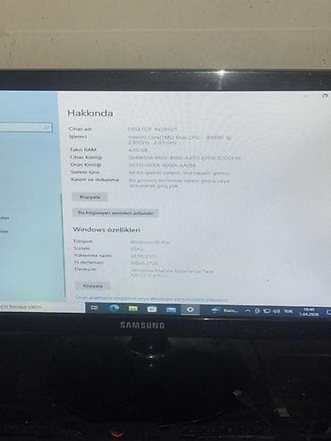 komputer yigilmasi: Masaüstü kompüter komplekti - Prosessor: Intel Core 2 Duo E8300, 2.83 — 3