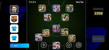 Digər oyun dəstləri: Oyun hesabı – eFootball (mobil) komandalı hesab Tərkib və — 1