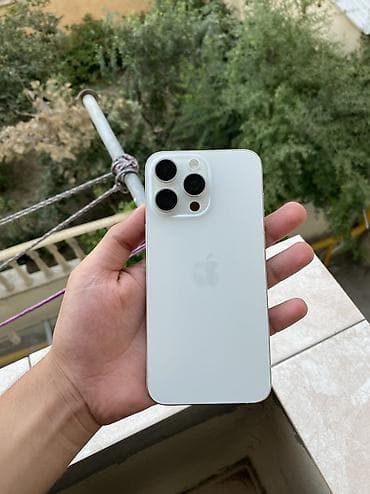 apple imac: IPhone 15 Pro Max, 256 GB, Ağ — 1