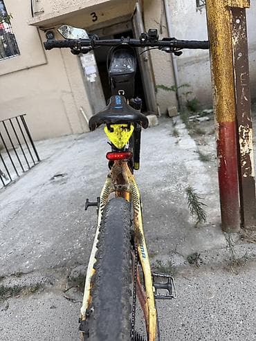 yesebet: MTB velosiped – Isma brendi, narıncı/sarı rəng sxemi Texniki — 2