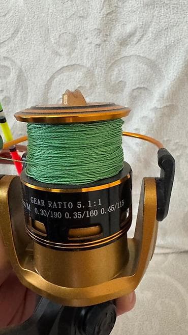 Velosiped ehtiyyat hissələri: Baliğ ovu Üçün tam hazir Gördüyünüz Dəst tam yenidir isdifade — 4